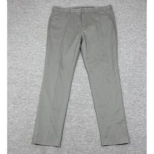 Rhone Pants Mens 38x34 Gray Everyday Twill 5-Pocket Straight Chino City Preppy